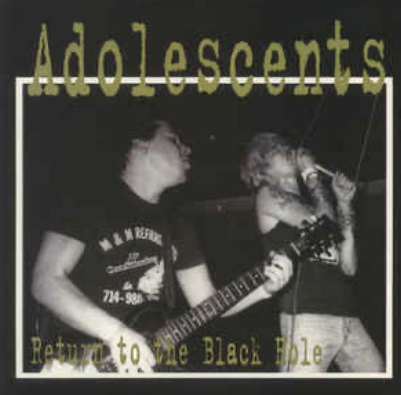 Buy Adolescents Live LP | OC Hardcore Vinyl | Crustpunks.com